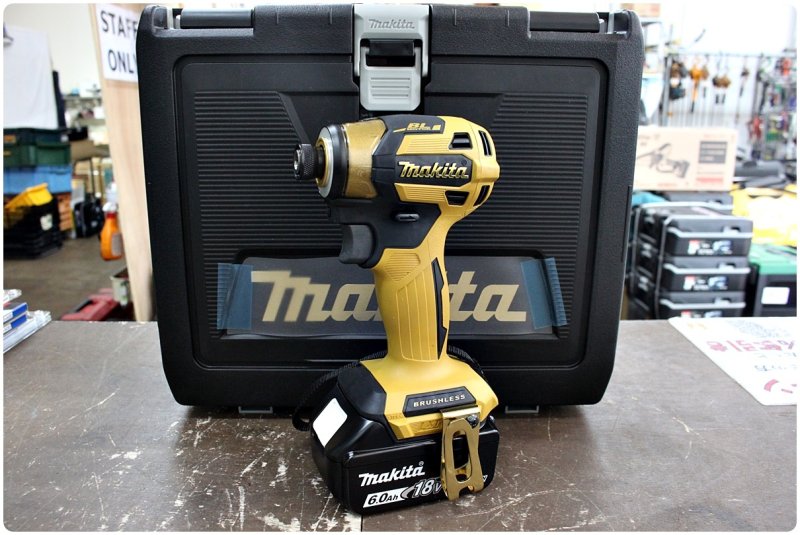 画像1: マキタ 20周年記念モデル TD173DGXPY プレミアムイエロー インパクトドライバ フルセット 買取させていただきました ツールヤード岡山 (1)