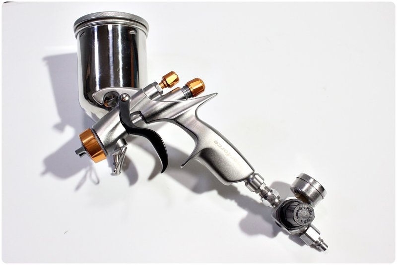 画像1: 中古買取 明治 FINER-FORCE R ハンドスプレーガン 口径1.4mm 買取させていただきました ツールヤード岡山 (1)