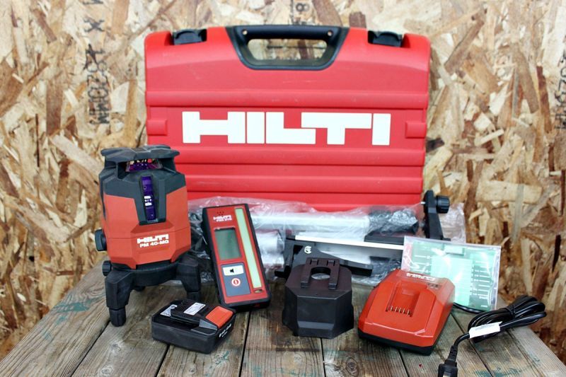 画像1: 美品 HILTI 充電式グリーンレーザー墨出し器 PM40-MG 買い取りさせていただきました。 (1)